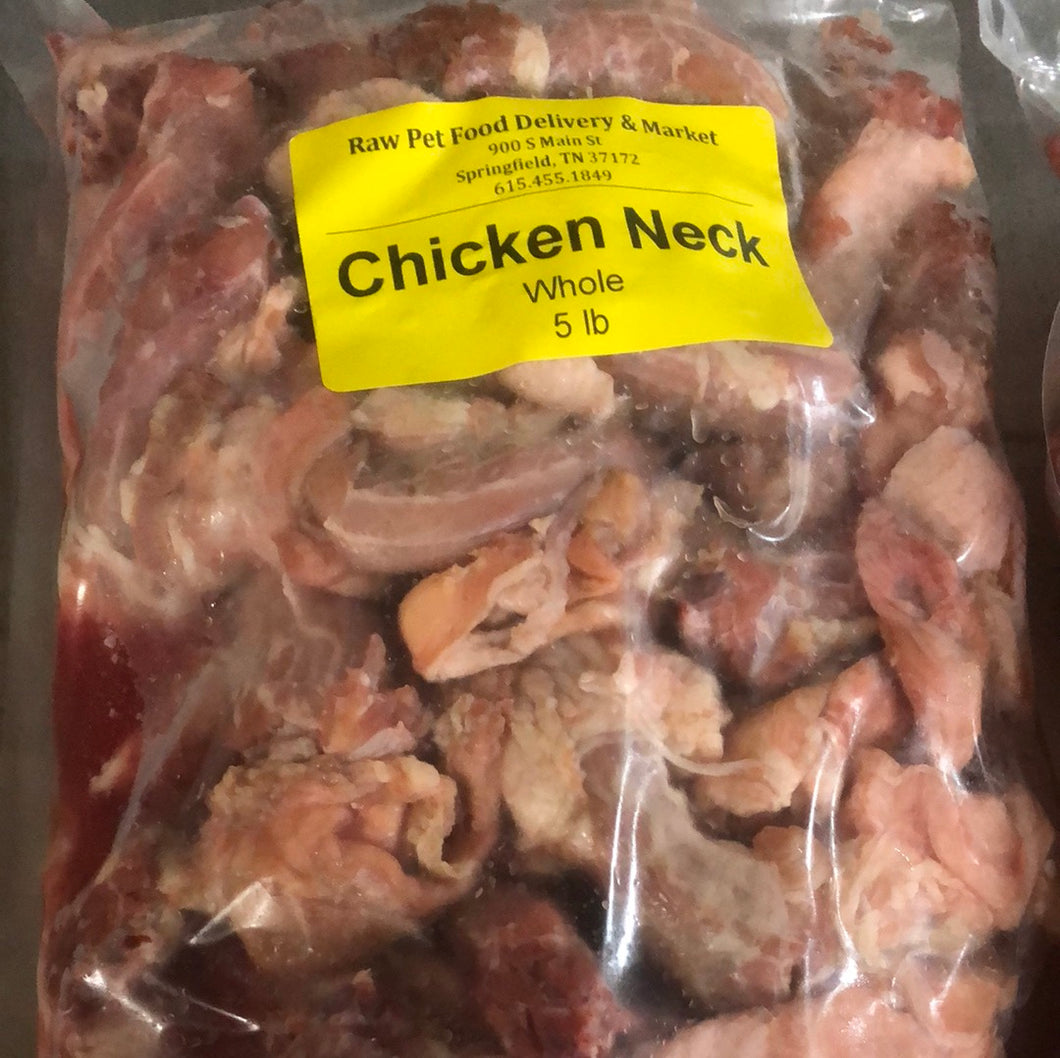 Chicken Neck with Skin, Whole or Ground