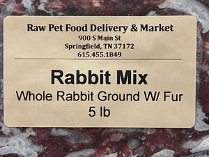 Rabbit Mix, with & without Fur