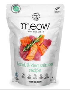 New Zealand Natural MEOW CAT Food Freeze Dried - Lamb & Salmon