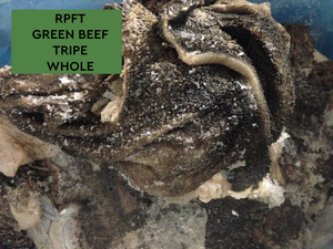 Beef Tripe Green Fresh, Whole or Ground -Heartsong Brand