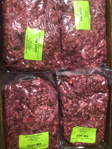 Goat Meat Mix, No Bone or Organ Heartsong Pet Products