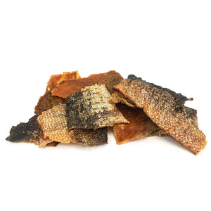 Salmon Skin Chips * Dehydrated Treats